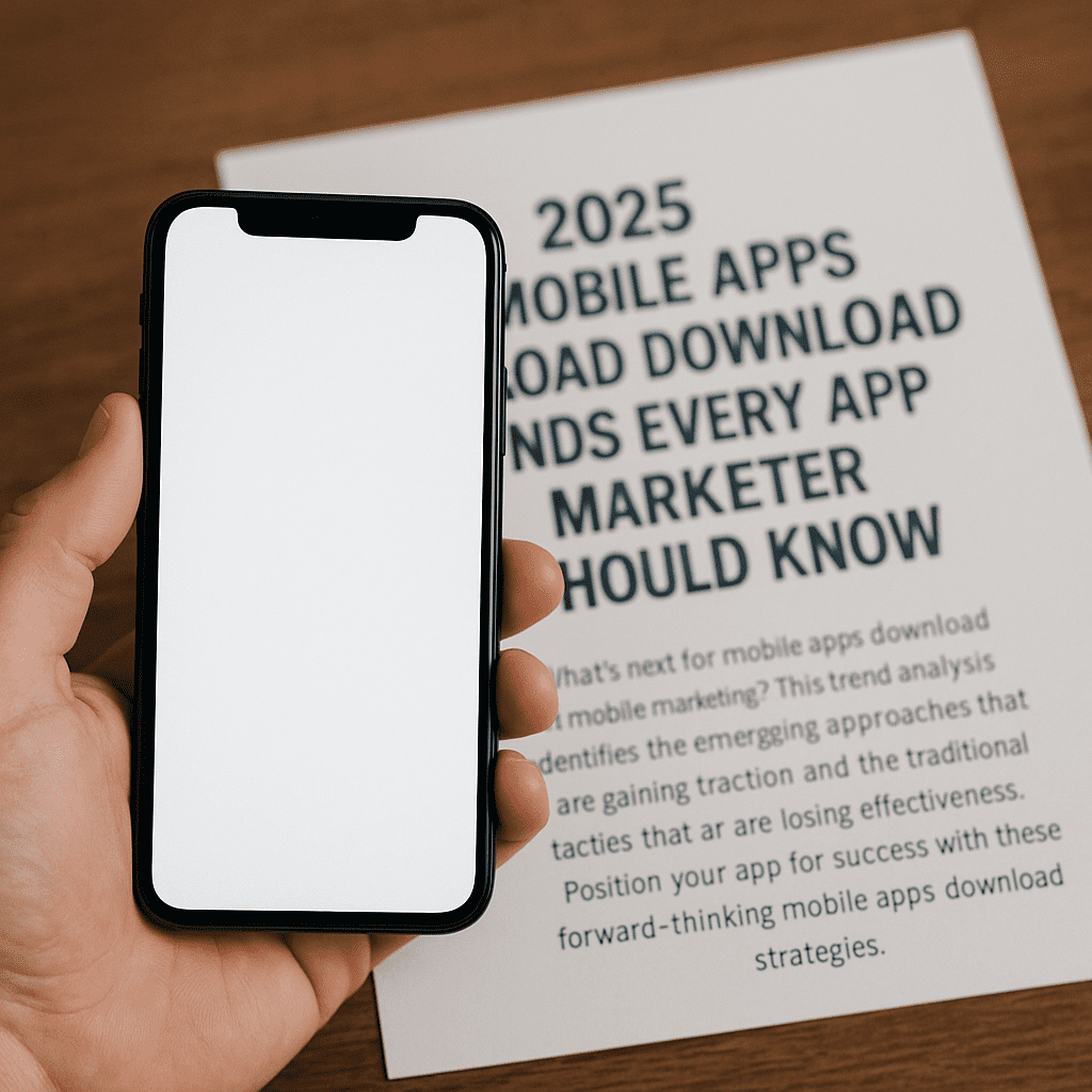 Stay ahead of the curve with these emerging mobile apps download trends for 2025. Discover how the mobile marketing landscape is evolving and how to adapt your strategy accordingly.
