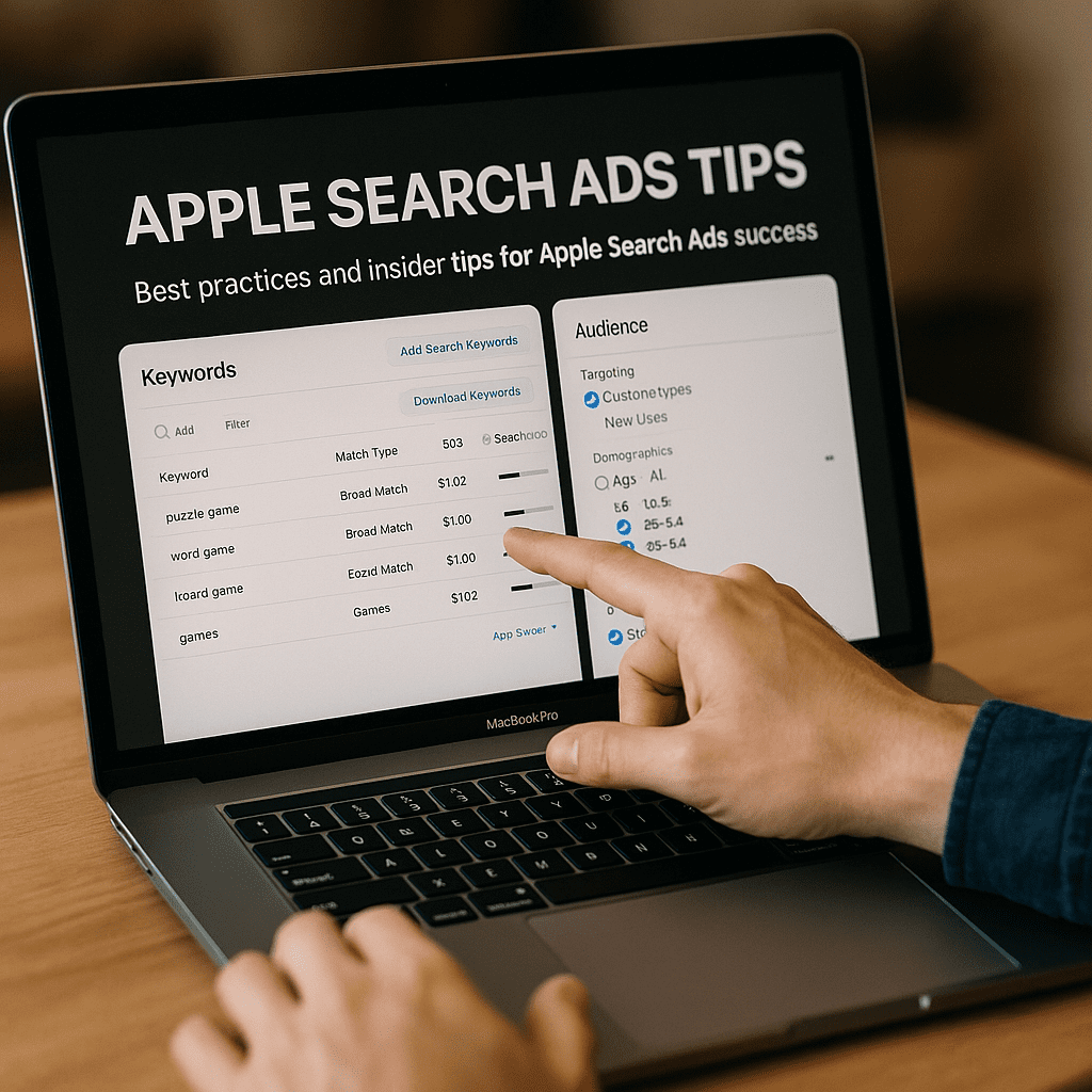 Apple Search Ads Dashboard
