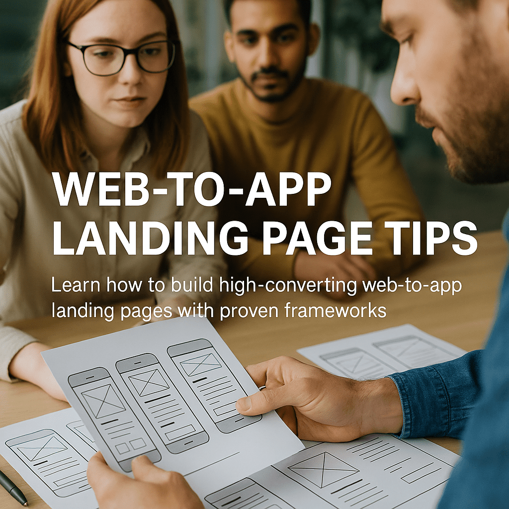 Web-to-App Landing Page Framework