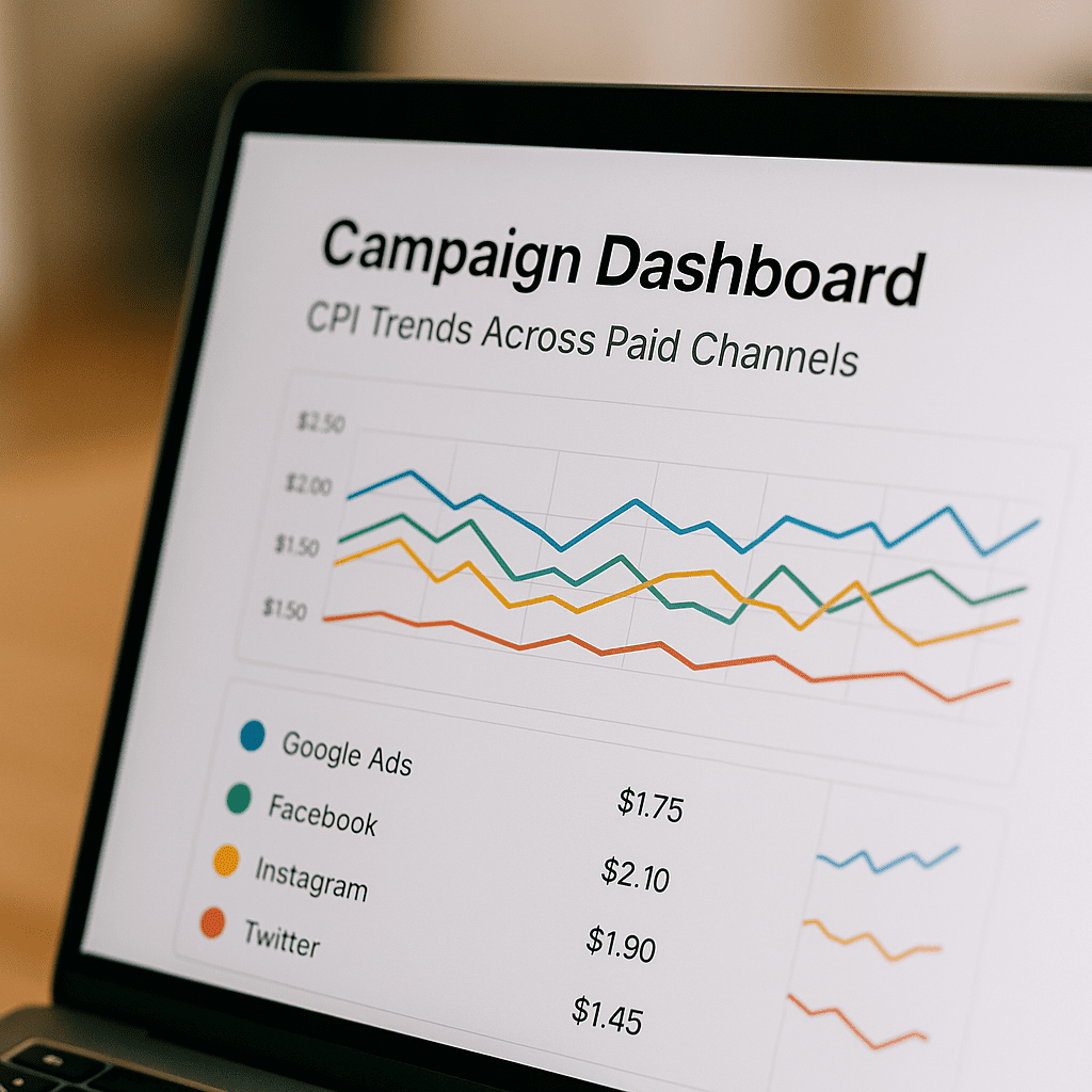 Mobile Ad Creative Testing Dashboard
